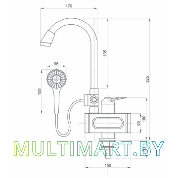 Водонагреватель Mixline WH-004 картинка 5